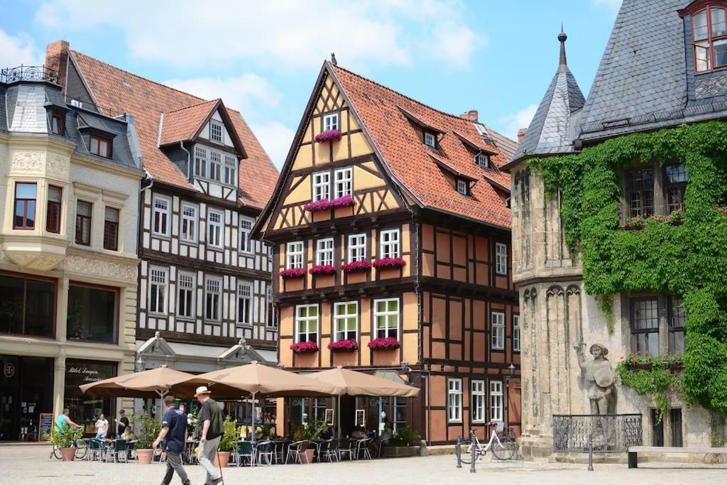Schoene Ferienwohnung Mit Zwei Schlafzimmern Quedlinburg Buitenkant foto