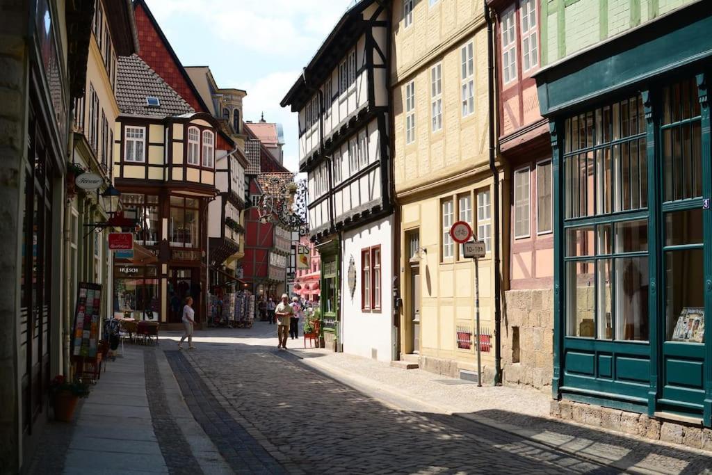 Schoene Ferienwohnung Mit Zwei Schlafzimmern Quedlinburg Buitenkant foto