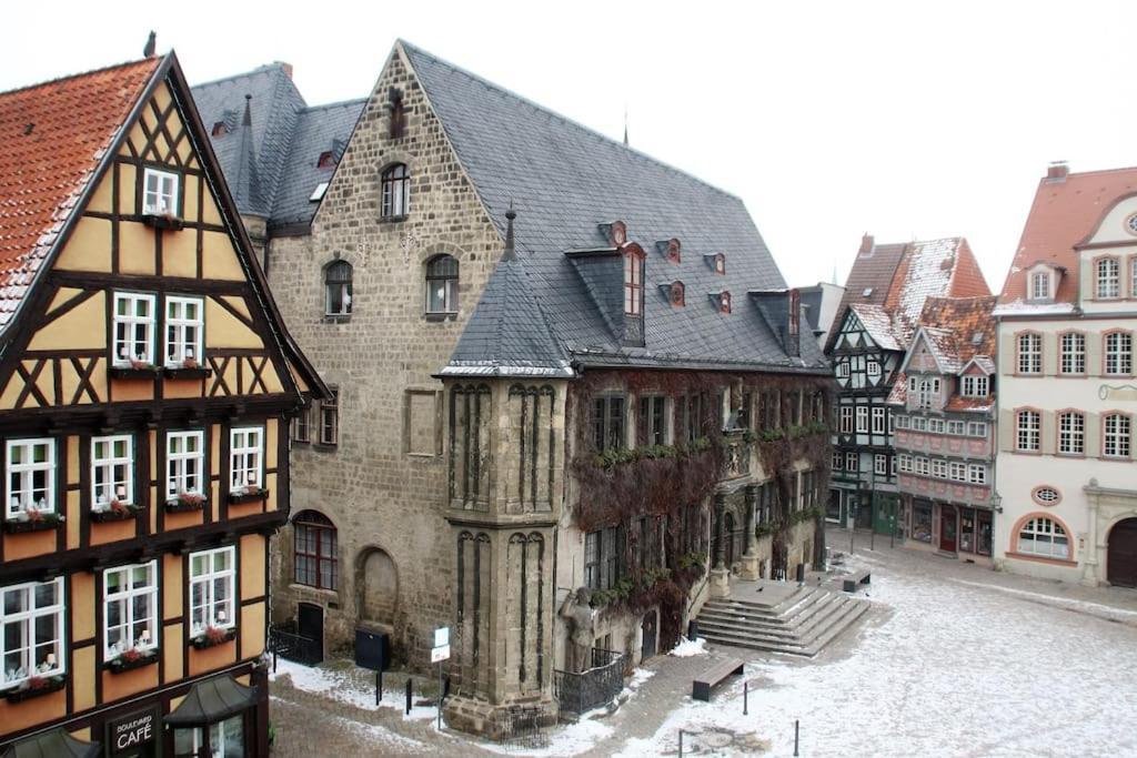 Schoene Ferienwohnung Mit Zwei Schlafzimmern Quedlinburg Buitenkant foto