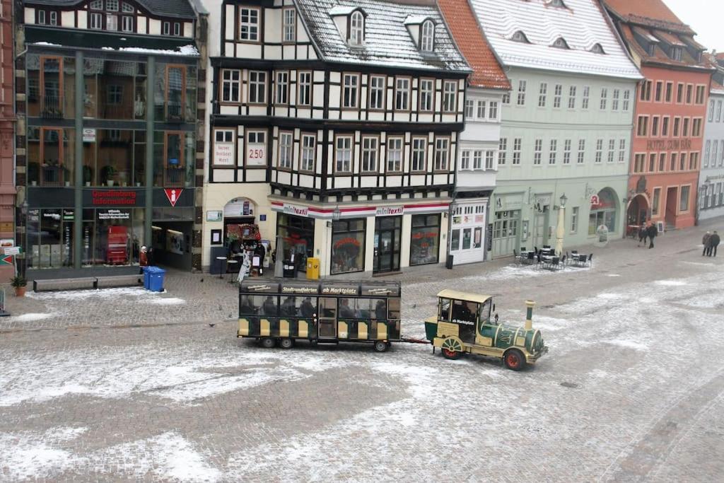 Schoene Ferienwohnung Mit Zwei Schlafzimmern Quedlinburg Buitenkant foto