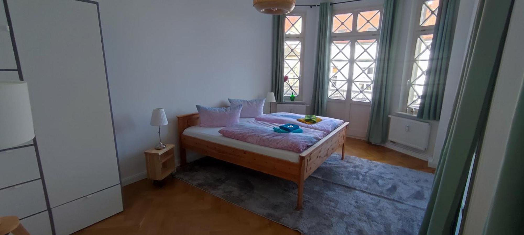 Schoene Ferienwohnung Mit Zwei Schlafzimmern Quedlinburg Buitenkant foto