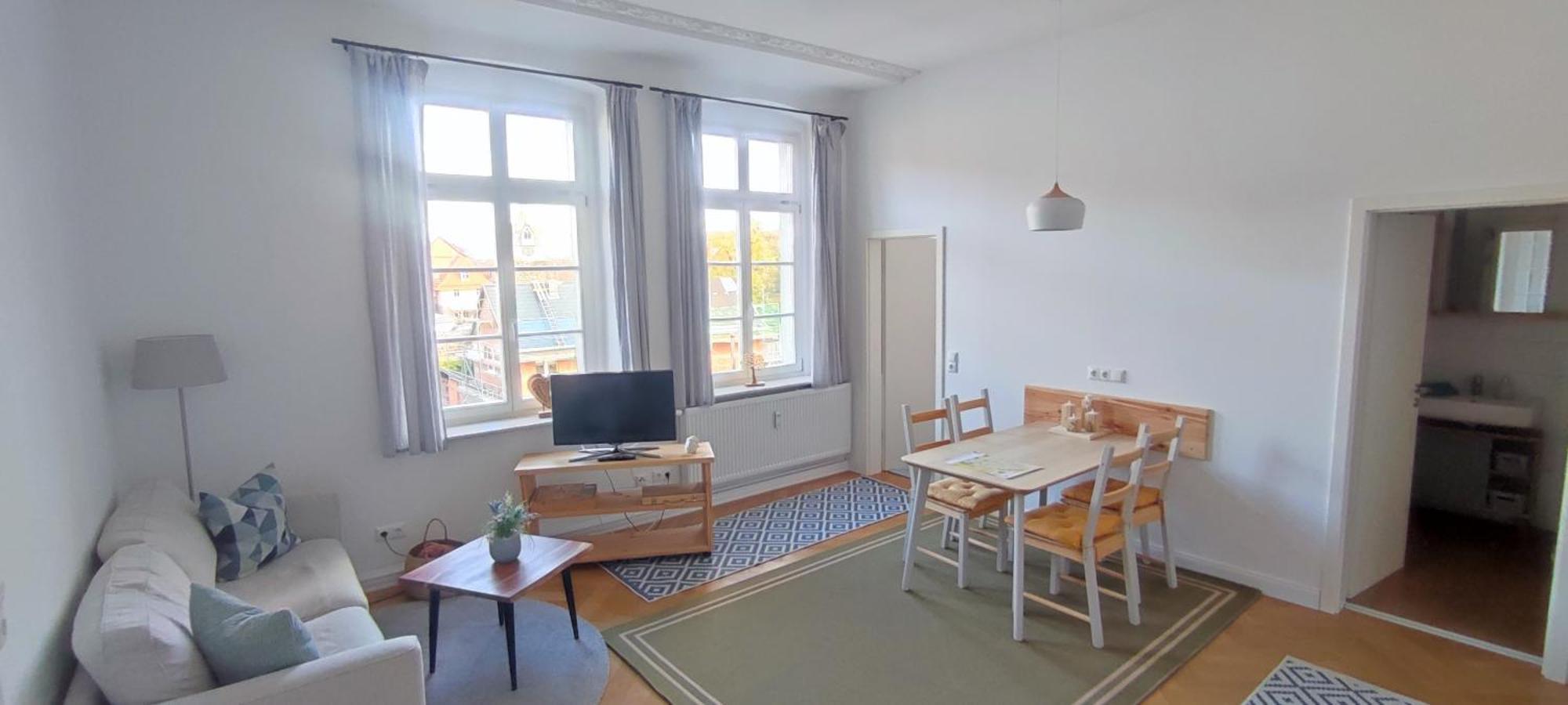 Schoene Ferienwohnung Mit Zwei Schlafzimmern Quedlinburg Buitenkant foto